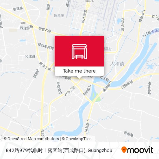 842路979线临时上落客站(西成路口) map