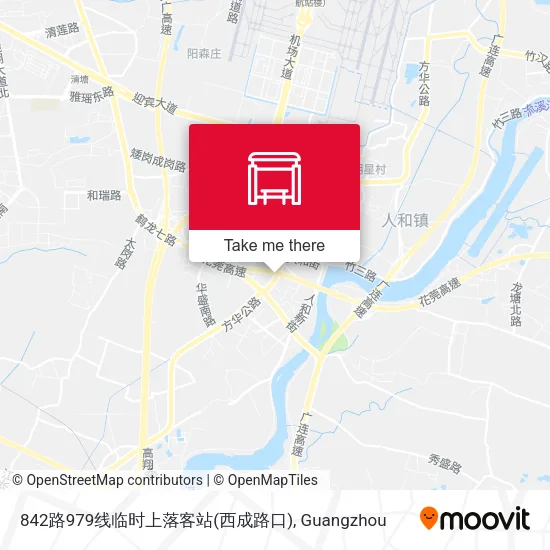 842路979线临时上落客站(西成路口) map