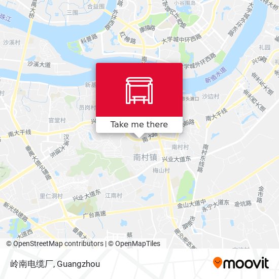岭南电缆厂 map