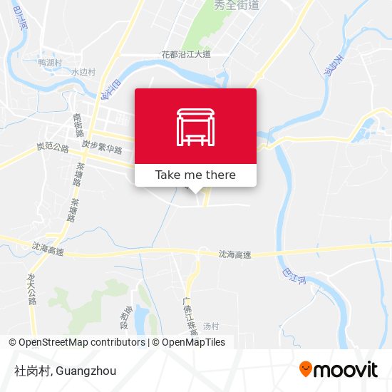 社岗村 map