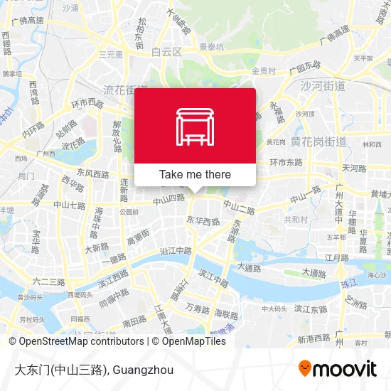 大东门(中山三路) map