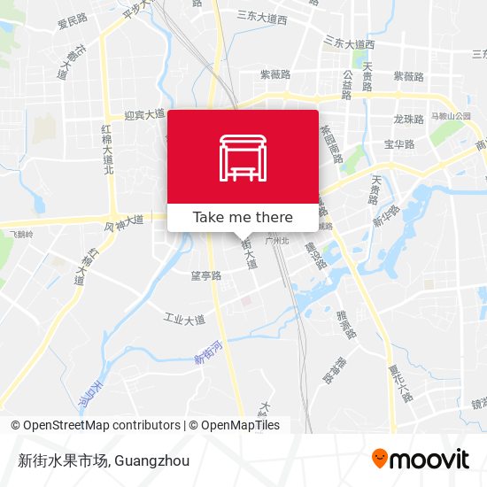 新街水果市场 map