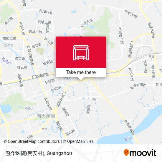 暨华医院(南安村) map