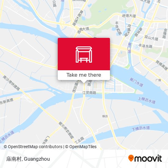 庙南村 map