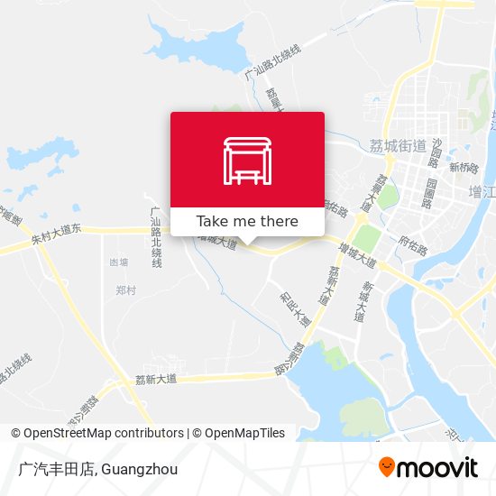 广汽丰田店 map