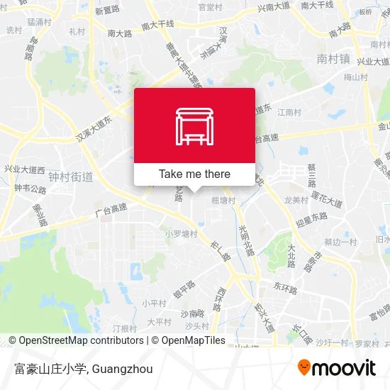 富豪山庄小学 map