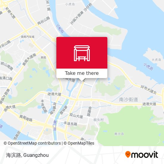 海滨路 map