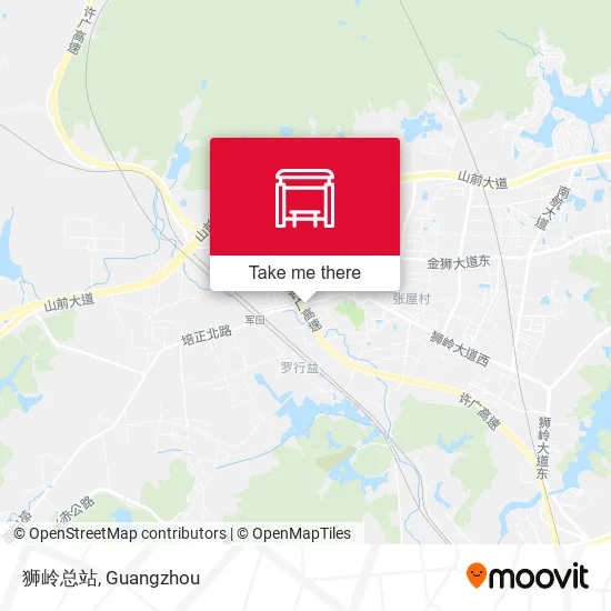 狮岭总站 map