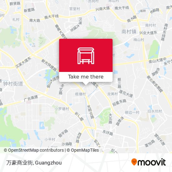 万豪商业街 map