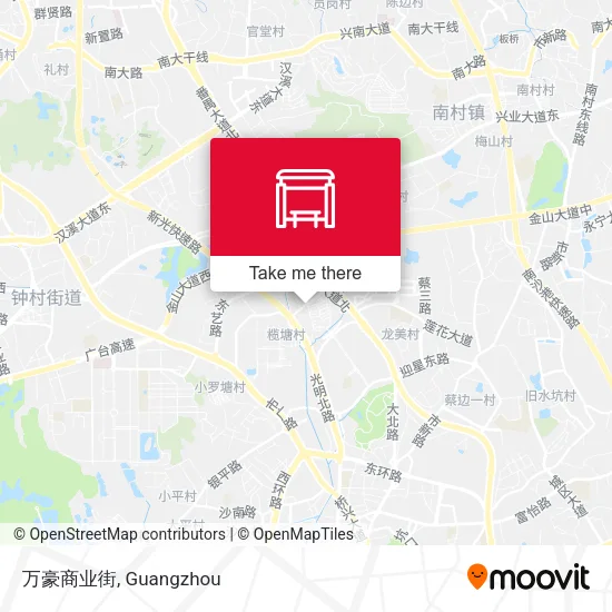 万豪商业街 map
