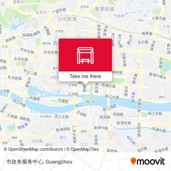 市政务服务中心 map