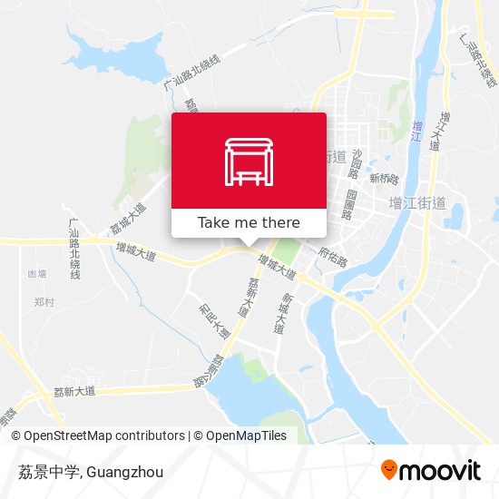 荔景中学 map