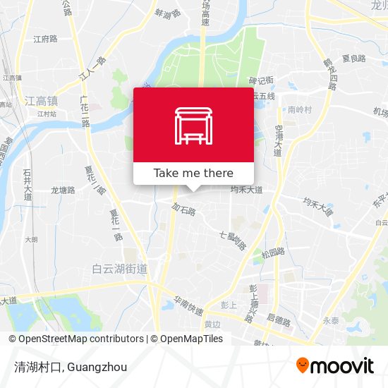清湖村口 map