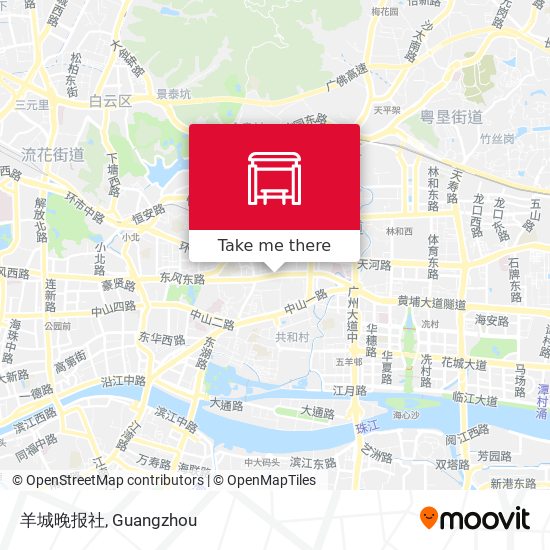 羊城晚报社 map
