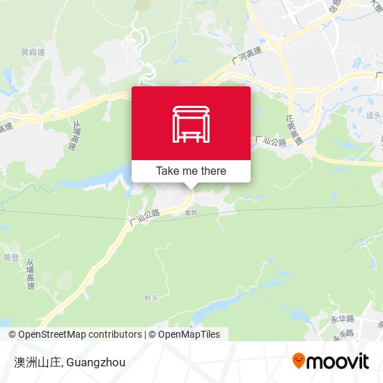 澳洲山庄 map