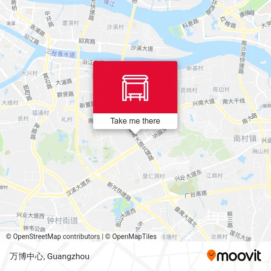 万博中心 map