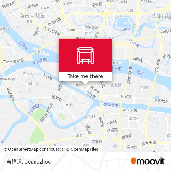 吉祥道 map