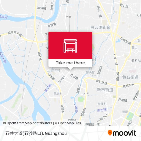 石井大道(石沙路口) map