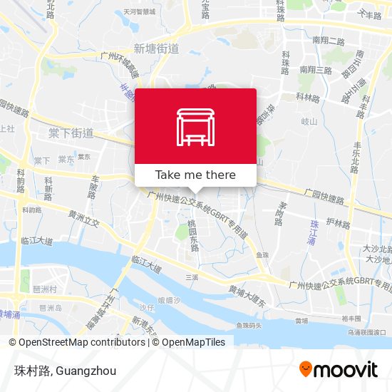 珠村路 map