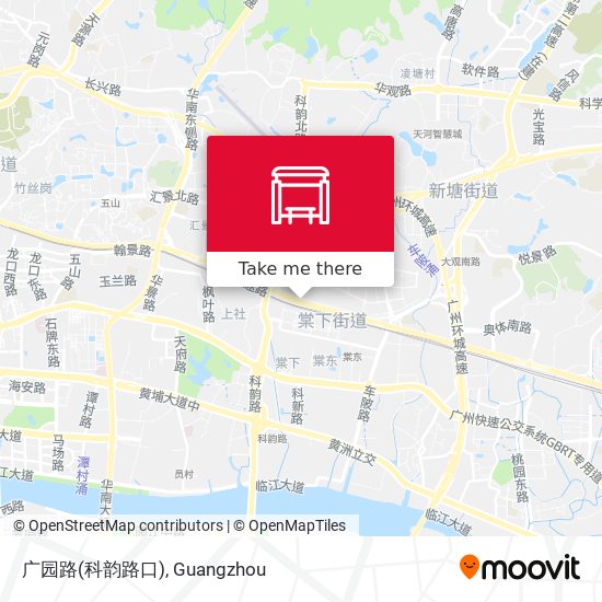 广园路(科韵路口) map
