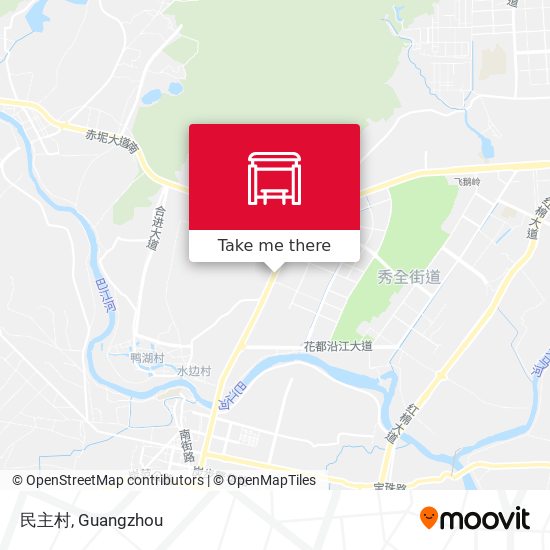 民主村 map
