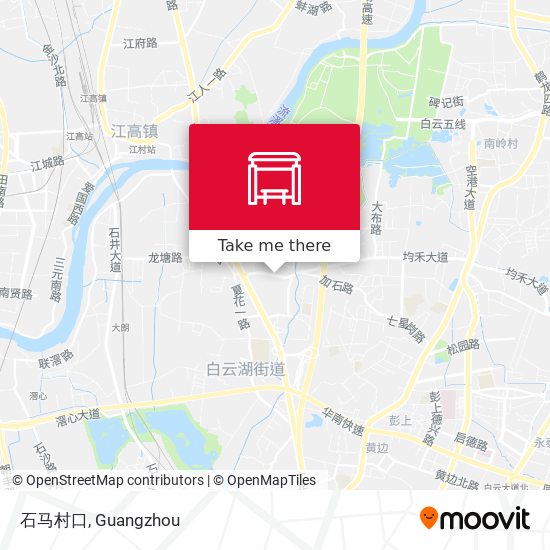 石马村口 map