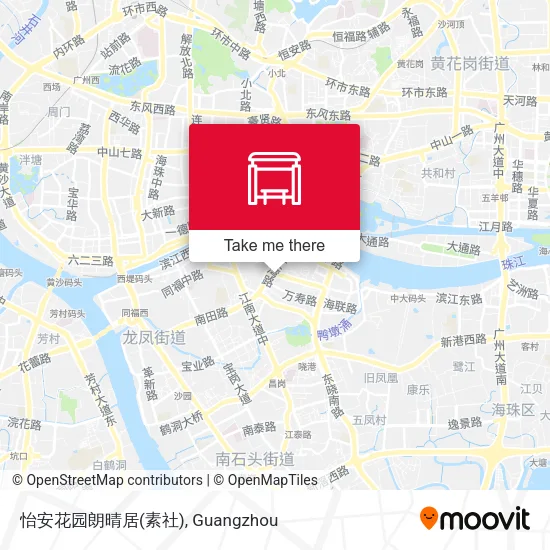 怡安花园朗晴居(素社) map