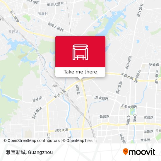 雅宝新城 map