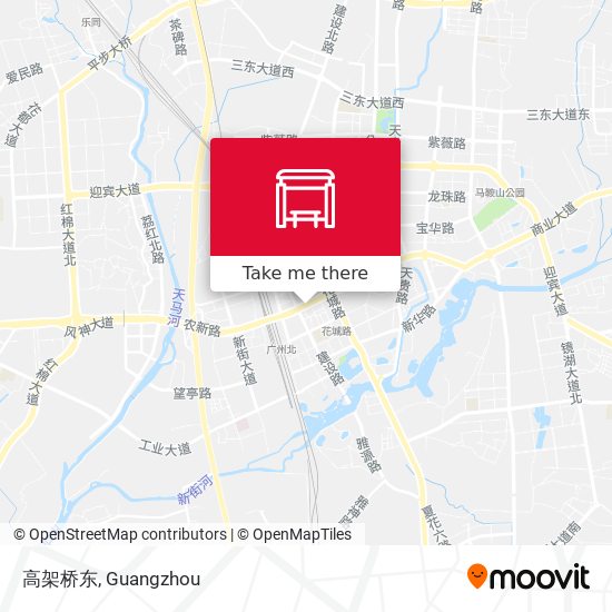 高架桥东 map