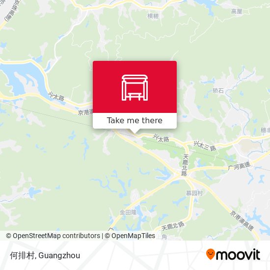 何排村 map