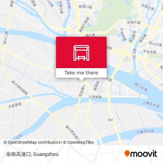 庙南高速口 map