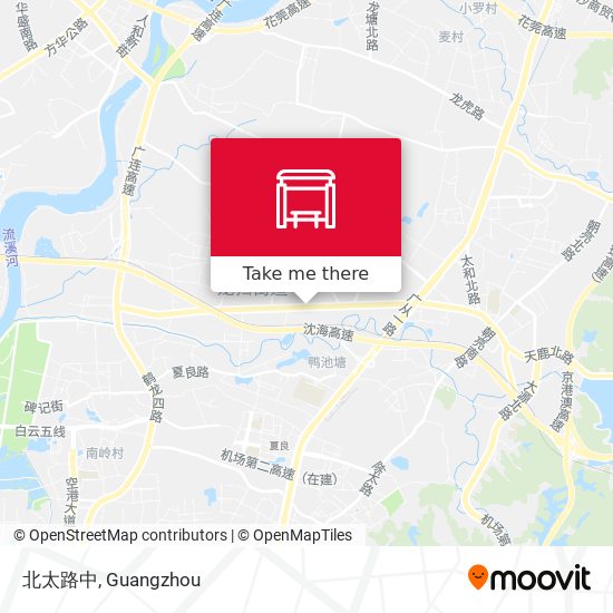 北太路中 map