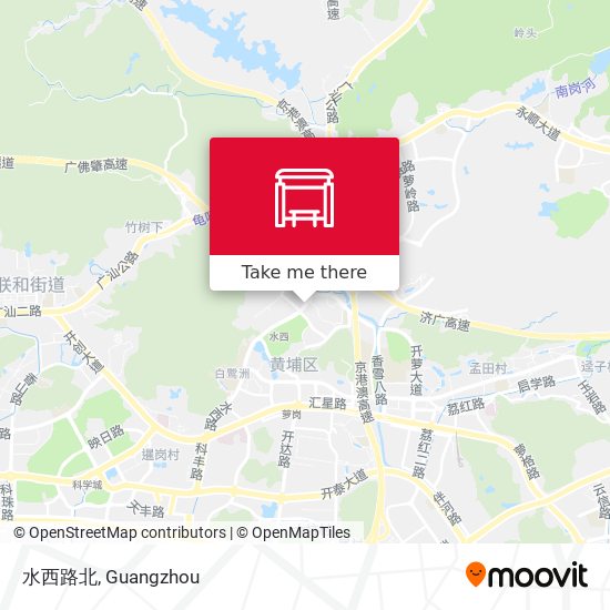 水西路北 map
