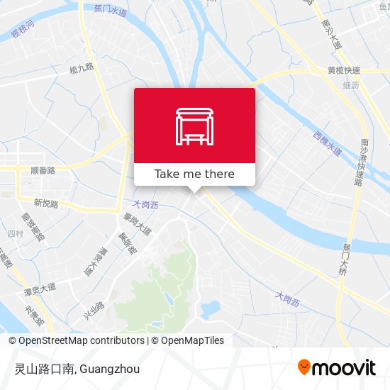 灵山路口南 map