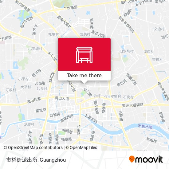 市桥街派出所 map