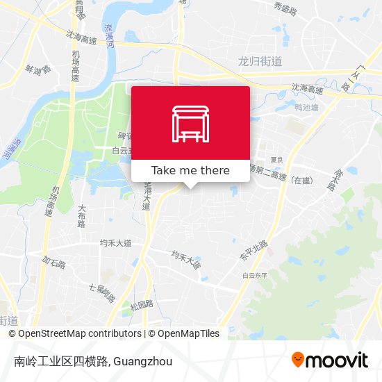 南岭工业区四横路 map