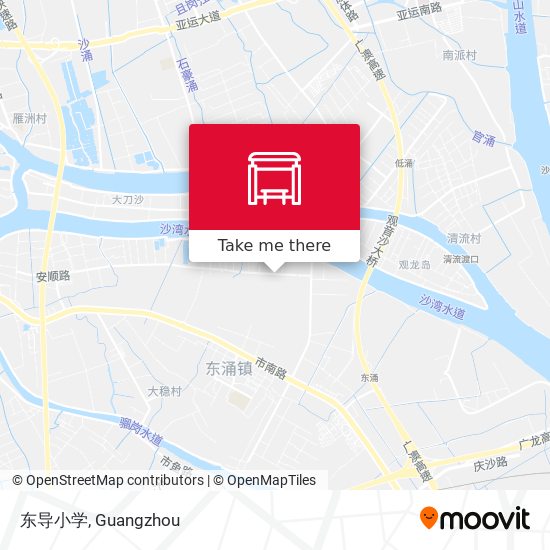 东导小学 map