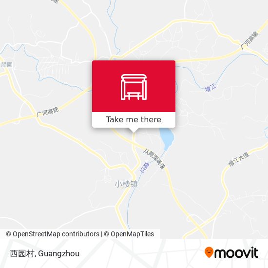 西园村 map
