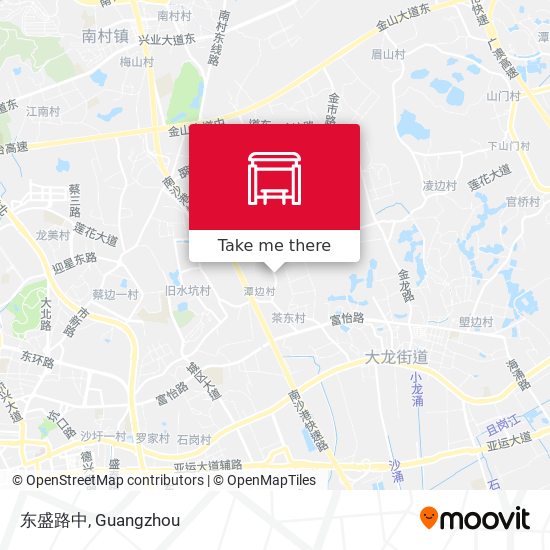 东盛路中 map