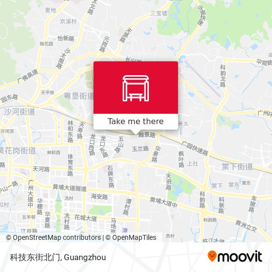 科技东街北门 map