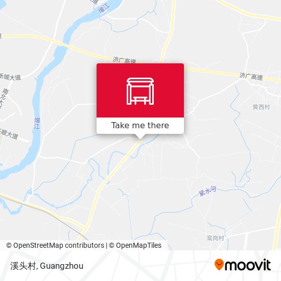 溪头村 map