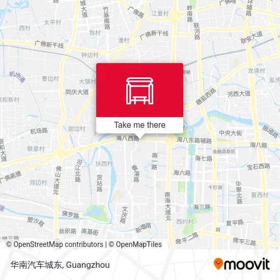华南汽车城东 map