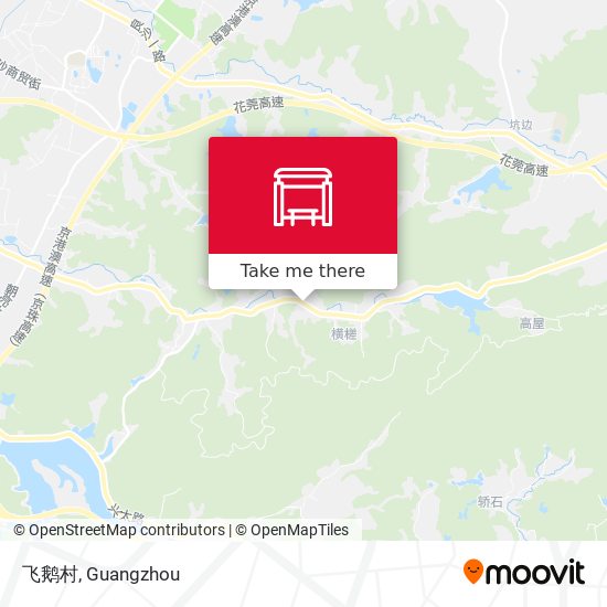 飞鹅村 map
