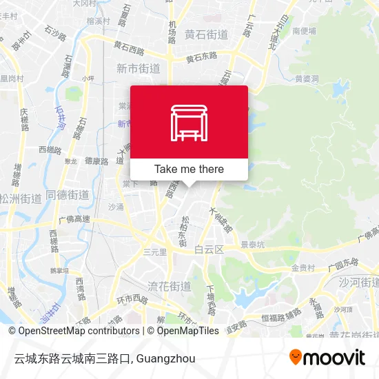 云城东路云城南三路口 map