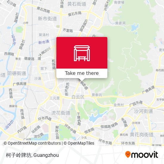 柯子岭牌坊 map
