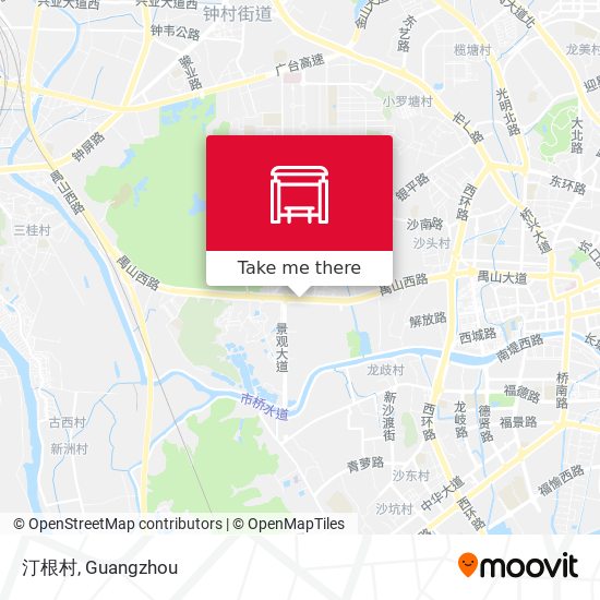 汀根村 map