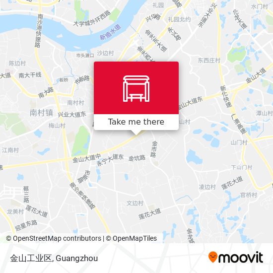金山工业区 map