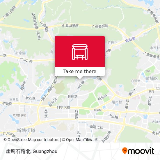 崖鹰石路北 map