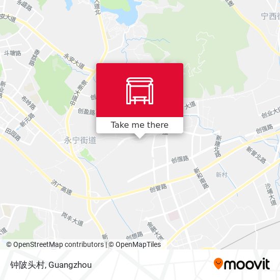 钟陂头村 map