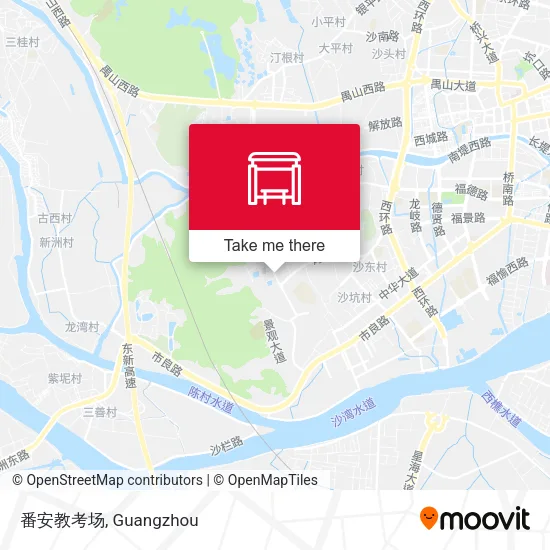 番安教考场 map
